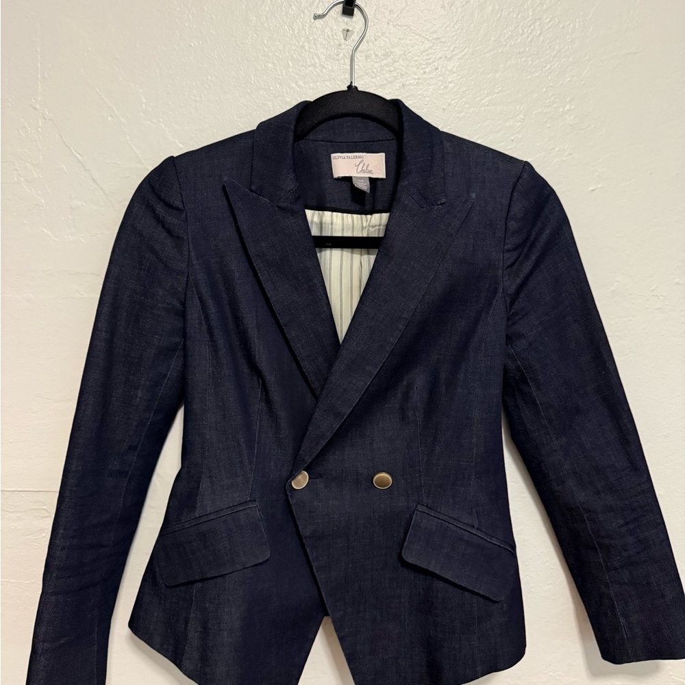 Chelsea28 Midnight Blue Blazer